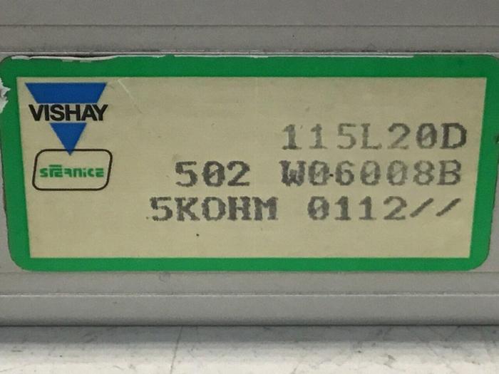 Used VISHAY Linear Transducer 115L20D #125138