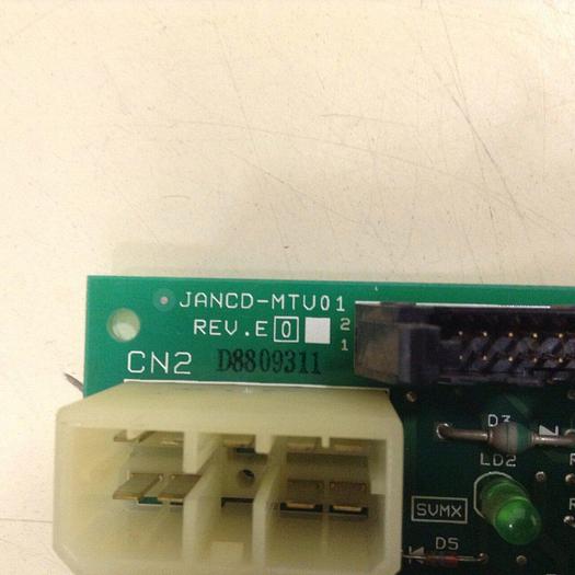 Used YASKAWA Distribution Board JANCD-MTU01 REV E0 #76956