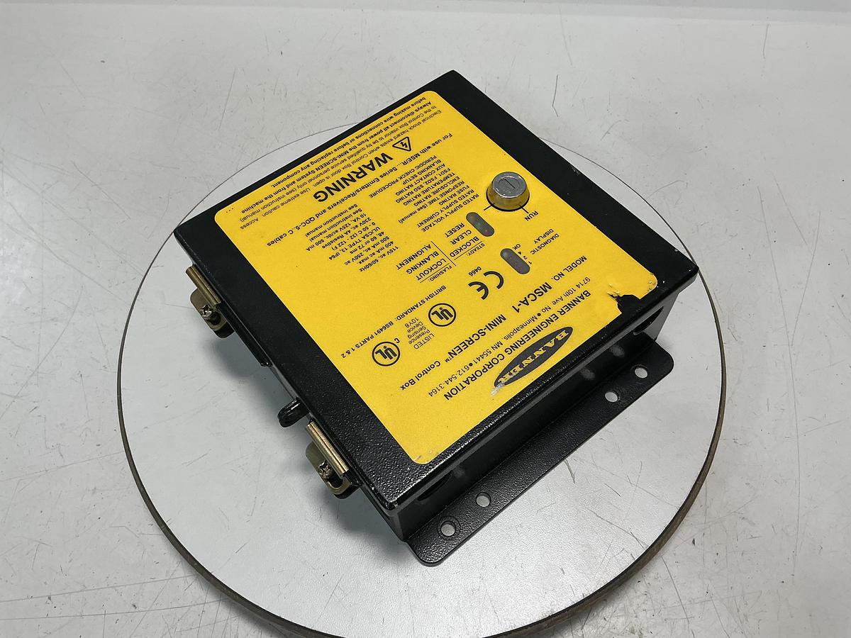 Used BANNER ENGINEERING MSCA-1