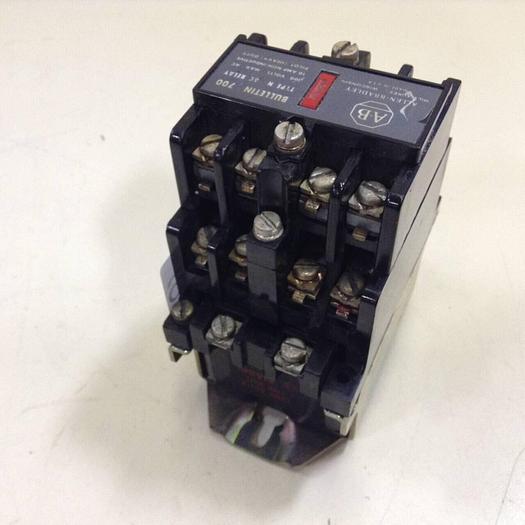 Used ALLEN BRADLEY AC Relay 700-N800A1 SER C #85156