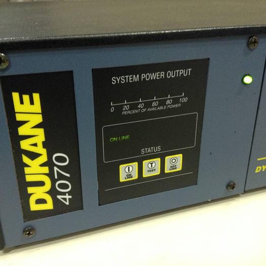 Used DUKANE Dynamic Process Controller 4070LN2-HL1 Used