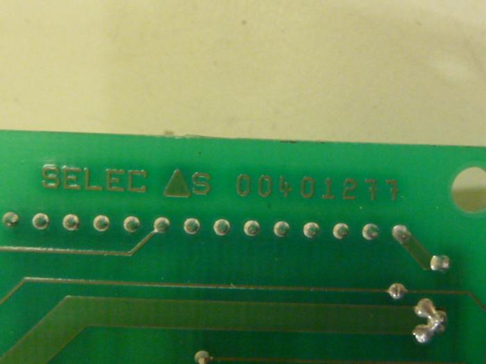 Used SELEC Circuit Board 00401277 #63233