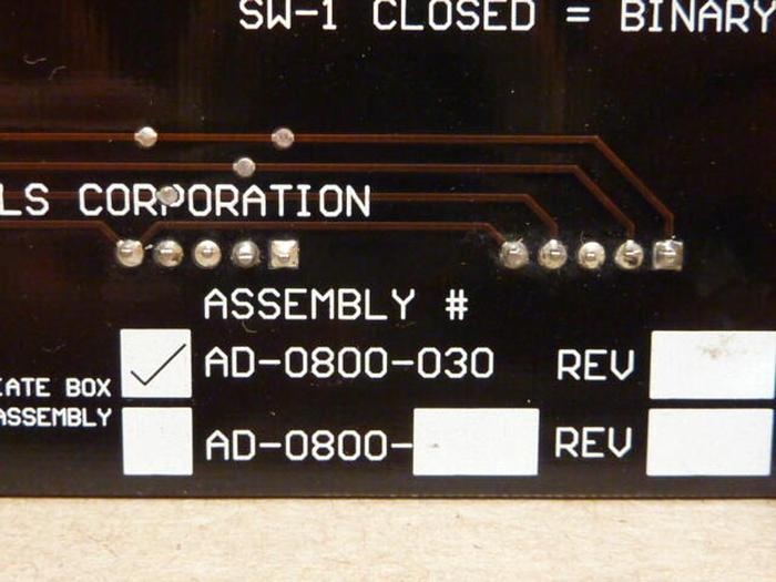 Used SCC Display CB-0800-300 #29094