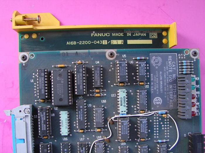 Used FANUC Mother Board A16B-2200-0431/01A #7353