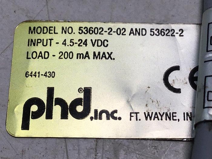 Used PHD INC Position Sensor 53602-2-02 #140094