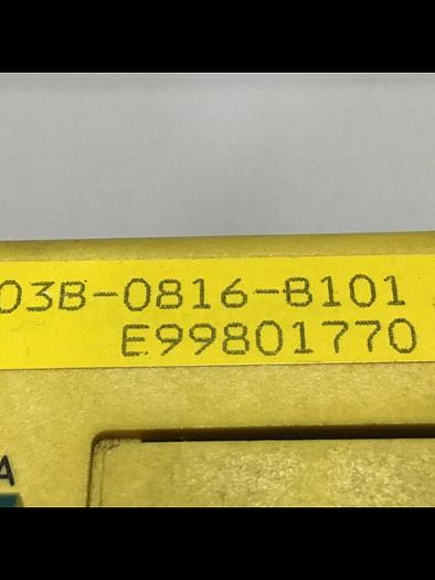 Used FANUC Servo Converter A03B-0816-B101 #138668
