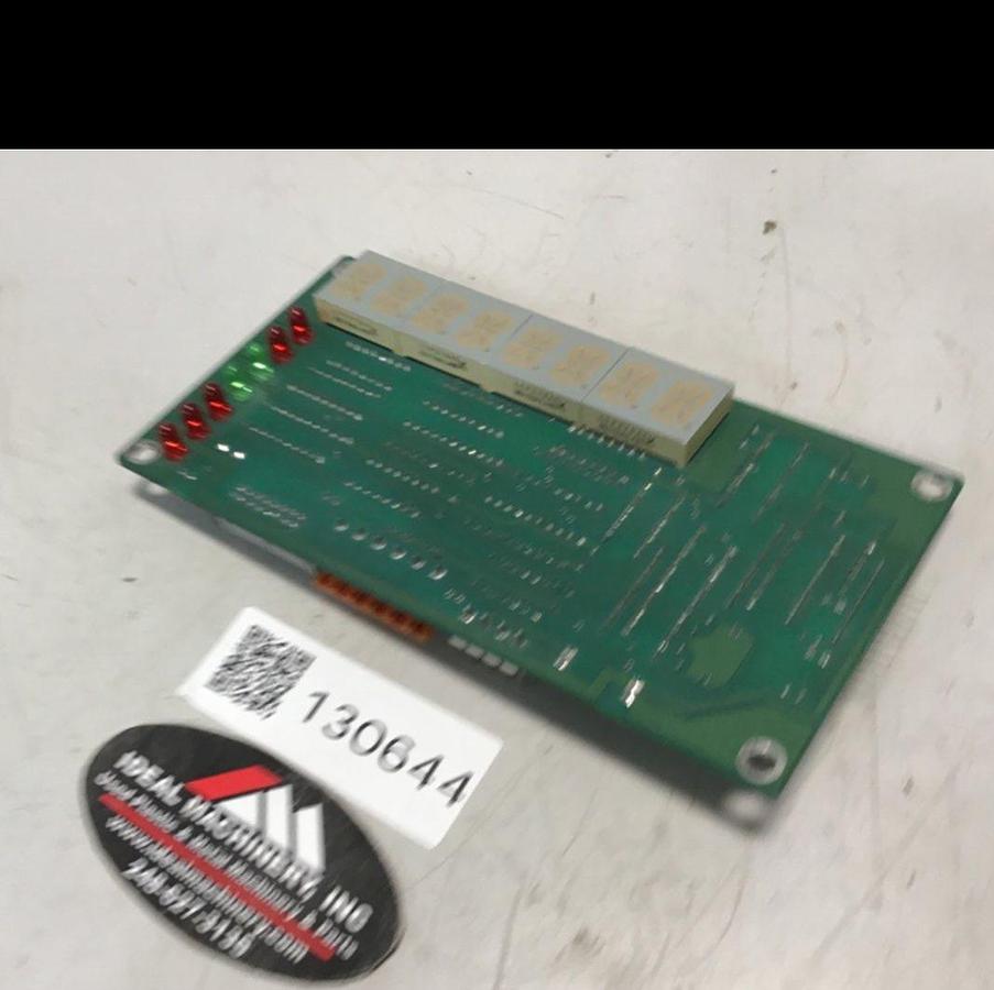 Used UNIVERSAL DYNAMICS 8 Digit Display Card PCB-068 USED