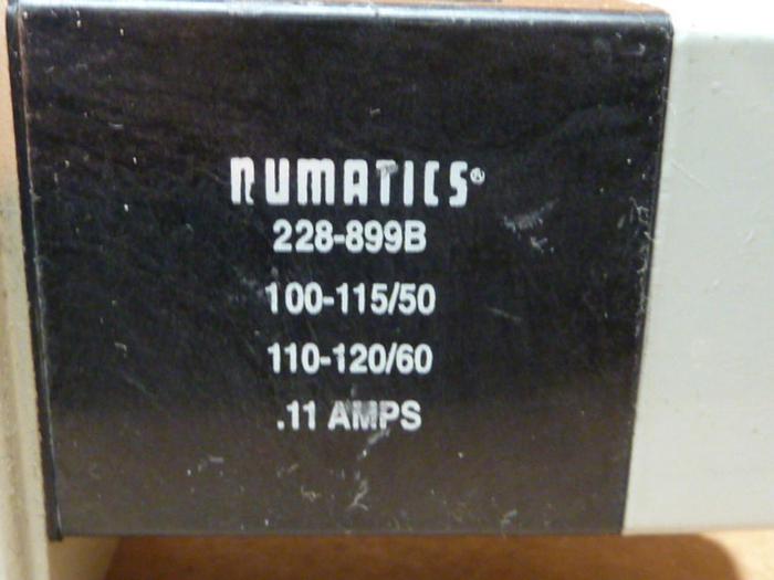 Used NUMATICS Solemoid Valve 123SS500K000030 #40822