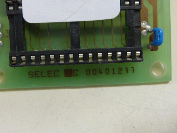 Used SELEC Circuit Board 00401277 #63889