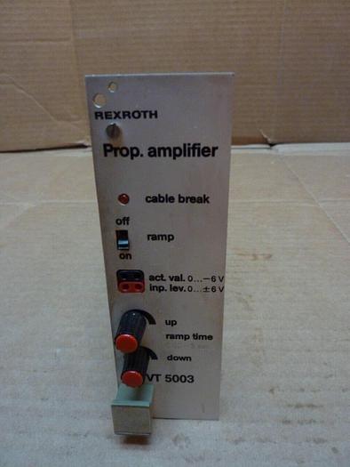 Used REXROTH Proportional Amplifier VT5003 5 3X RIE #24603