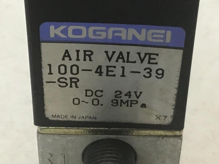 Used KOGANEI Air Valve 100-4E1-39-SR #124290