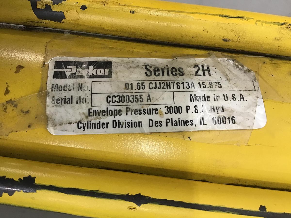 Used PARKER 01.65 CJJ2HTS13A 15.875 Clamp Cylinder Used #134434