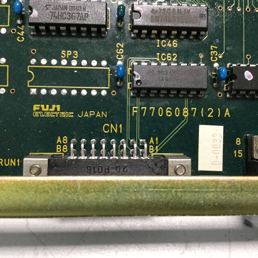 Used FUJI ELECTRIC CPU Card F7706087(2)A Used