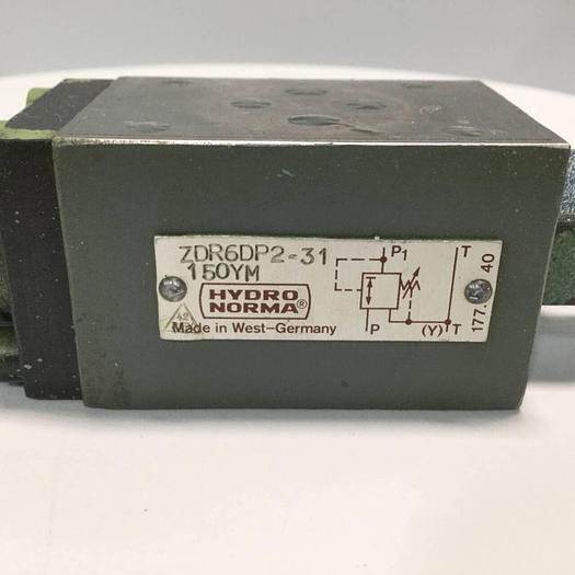 Used HYDRONORMA Valve ZDR6DP231 #97695