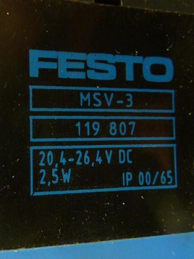 Used FESTO Control Block / Valve Terminal IFB8-02 #52873