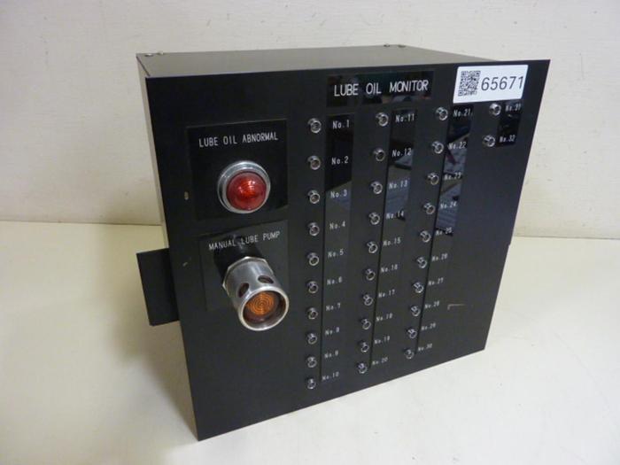 Used JSW Lube Oil Monitor MONITOR671 #65671