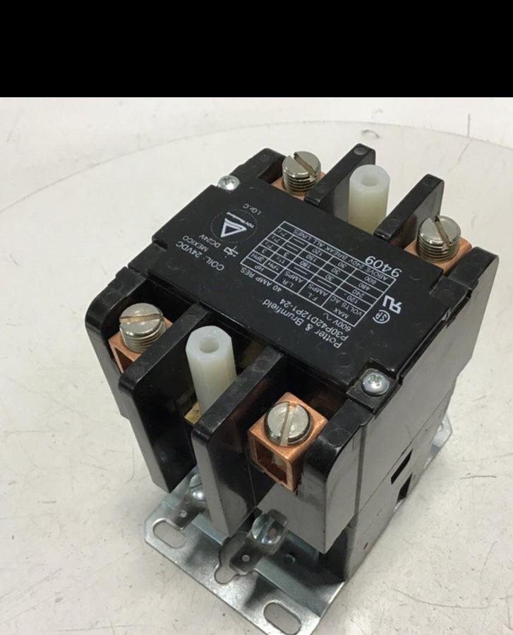 Used POTTER & BRUMFIELD Contactor P30P42D12P1-24 USED