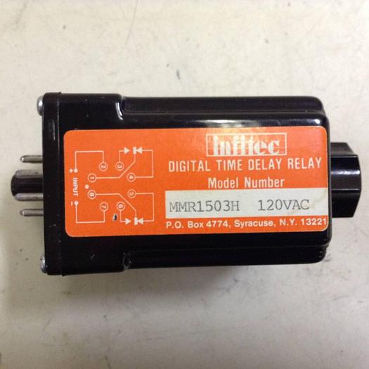 Used INFITEC Digital Time Delay Relay MMR1503H #88126