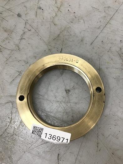 Used HUSKY Tie Bar Die Height Nut 670631-0 Used