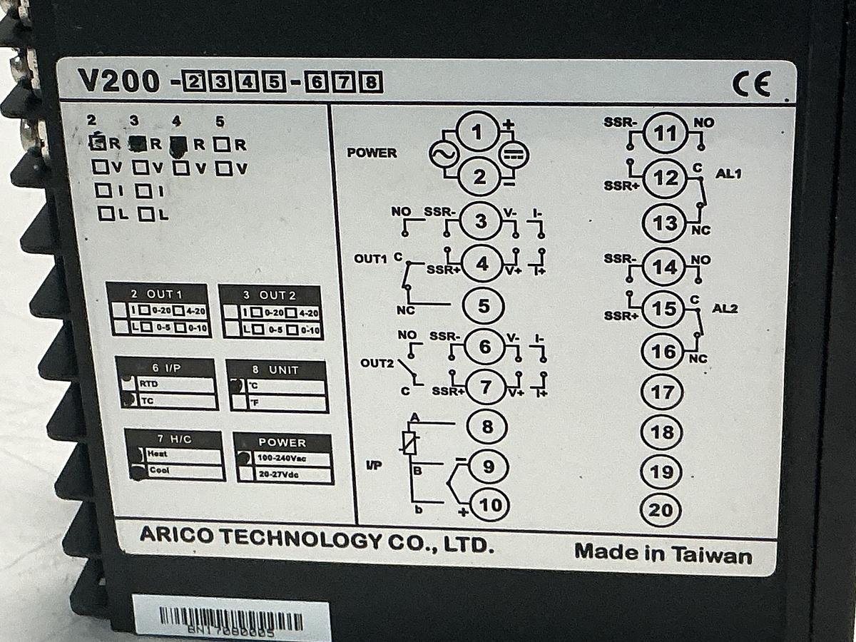 Used ARICO TECHNOLOGY V200