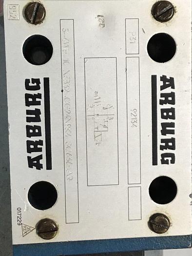 Used ARBURG Valve 54WE10X5B32CG24N9K4 SO636-AR #136509