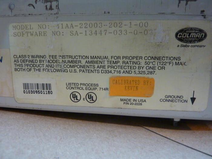 Used BARBER COLMAN Maco 4000 Operator Interface 41AA-22003-202-1-00 Used