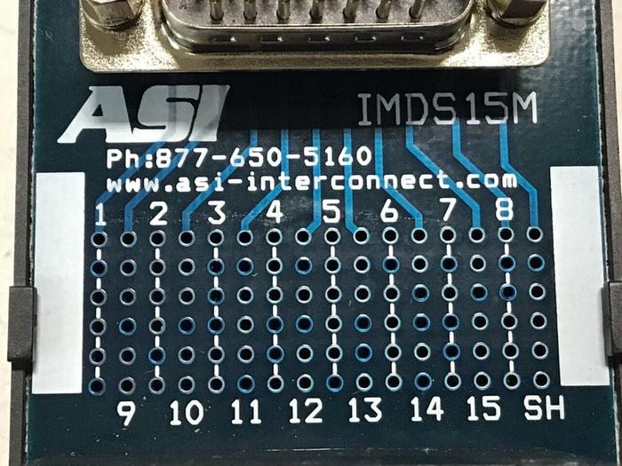 Used ASI Terminal Block IMDS15M #125277
