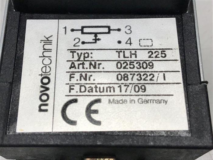 Used NOVOTECHNIK Position Transducer TLH225 Used