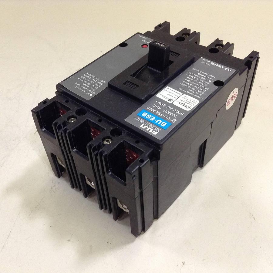 Used FUJI ELECTRIC 20 Amp Circuit Breaker BU-ESB3020 Used