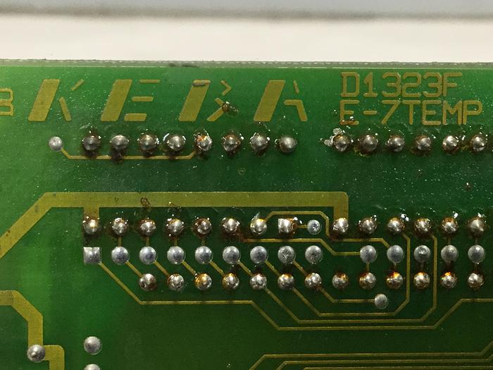 Used KEBA Circuit Board E-7TEMP D1323F Used