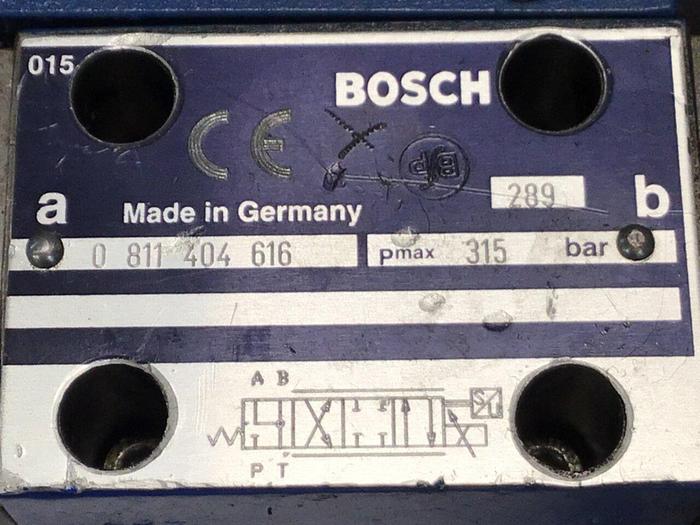 Used BOSCH Proportional Valve 0 811 404 616 #144625
