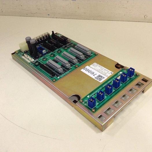 Used YASKAWA PC Board BackPlane Rack JZNC-MRK09-1 #76989