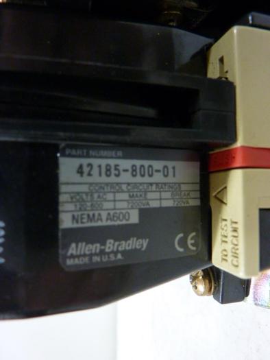 Used ALLEN BRADLEY Starter Size 1 509-BOD SER B W47 #55223