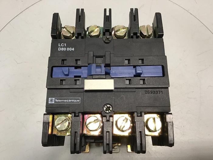 Used TELEMECANIQUE Contactor LC1D80004 #125483