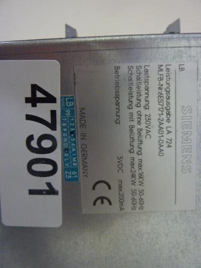 Used SIEMENS Heating Power Control 6ES7 171-2AA01-0AA0 #47918