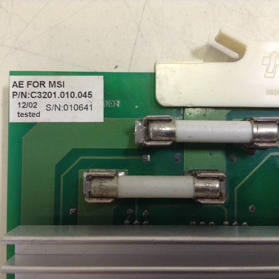 Used AMERICAN MSI Control Board C3201.010.045 Used