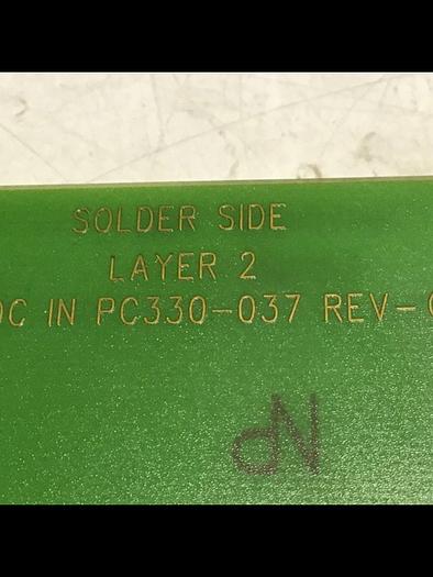 Used VAN DORN DC Input Board 330037 PC330-037 Used