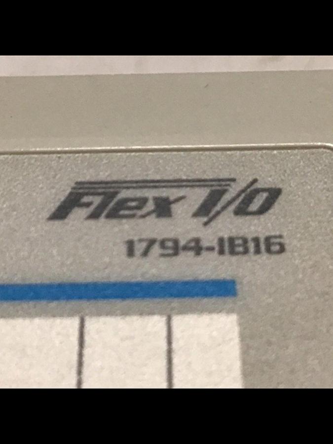 Used ALLEN BRADLEY Input Module 1794-IB16 SER A Used