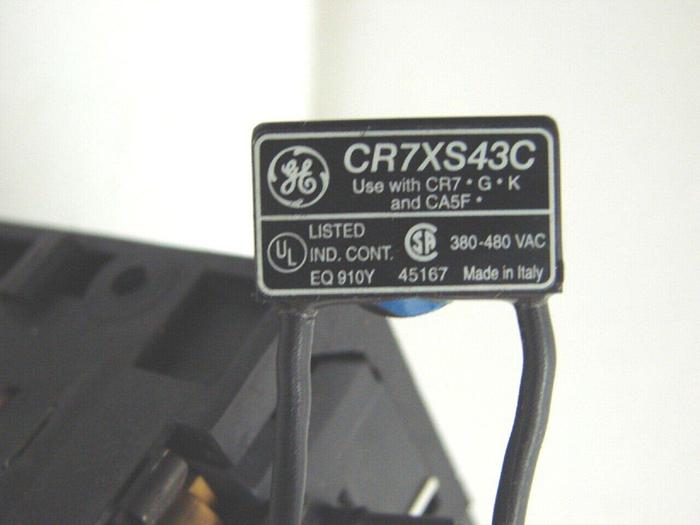 Used GENERAL ELECTRIC / GE Contactor CR7CJ Used