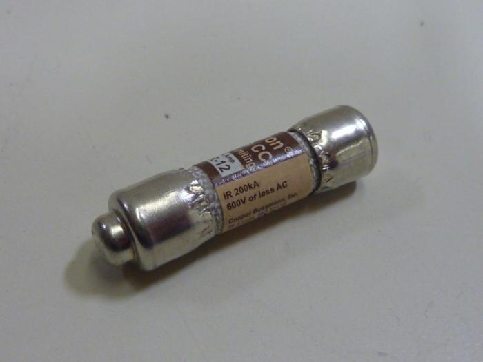 Used LIMITRON 12 Amp Fuse KTK-R-12 #62400