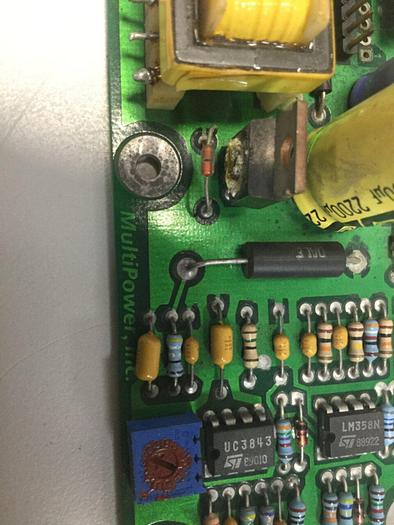 Used PLANAR SYSTEMS Power Supply Board 996-0113-00 #106328