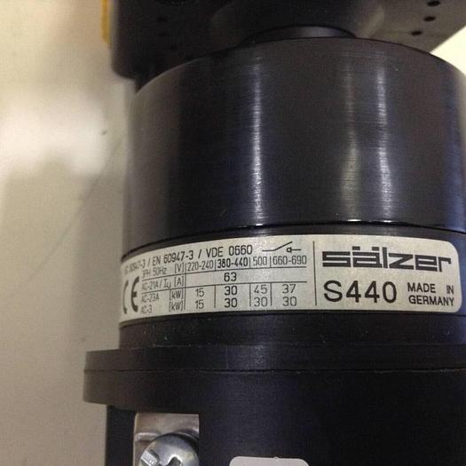 Used SALZER Switch S440 & SWITCH USED #77559