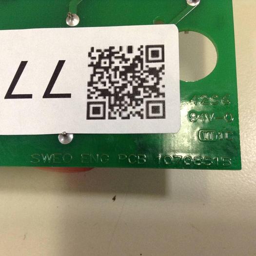 Used SWEO ENGINEERING Circuit Board 007084 #77913