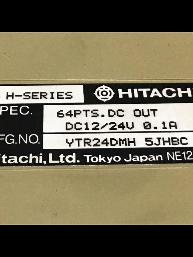 Used HITACHI Input/Output Module YTR24DMH 5JHBC Used