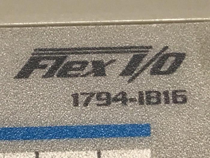 Used ALLEN BRADLEY Input Module 1794-IB16 SER A #129358