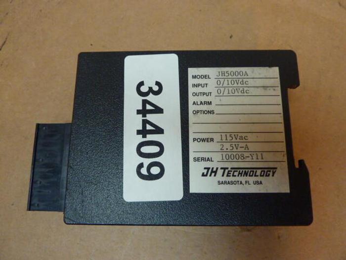 Used JH TECHNOLOGY Din Rail Transmitter JH5000A #34409