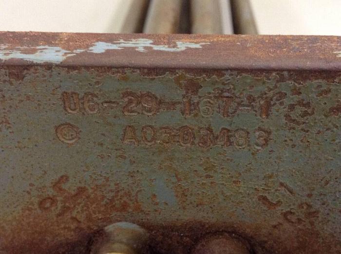 Used WATLOW 9 kW Heating Element U6-29-167-1 #86427