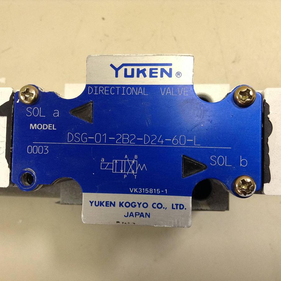Used YUKEN Directional Valve DSG-01-2B2-D24-60-L USED
