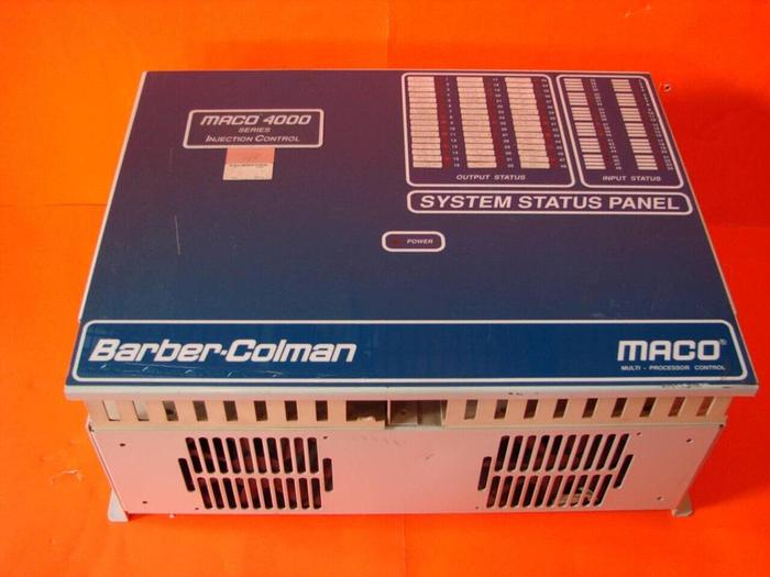Used BARBER COLMAN System Control Cabinet 40BB-411BC-CCA-A-00 #10123