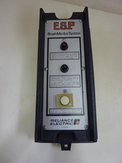 Used RELIANCE ELECTRIC Brush Monitor System 418258-1 #56335